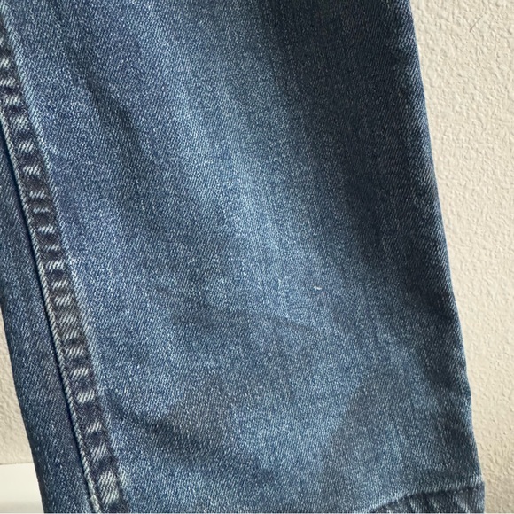 Helmut Lang Slim Straight Leg Jeans Dark Wash Indigo Denim Minimal Fall Winter - Picture 6 of 14